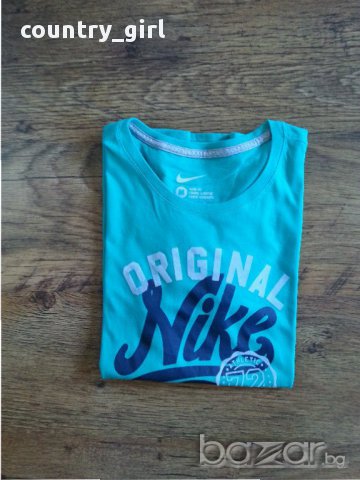 Nike - уникална дамска тениска 100% оригинал отлично състояние , снимка 4 - Тениски - 15140884
