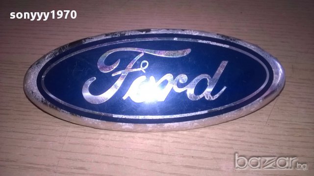 Ford-емблема-11.5х4.5см-внос швеицария, снимка 1 - Аксесоари и консумативи - 16041478