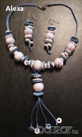 Колие и обеци, снимка 1