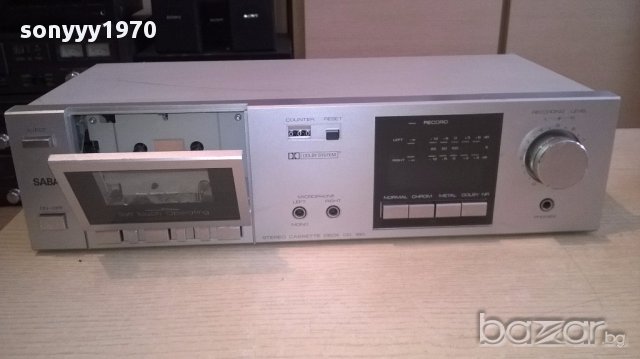 saba cd-180 deck-внос швеицария, снимка 8 - Ресийвъри, усилватели, смесителни пултове - 17998599