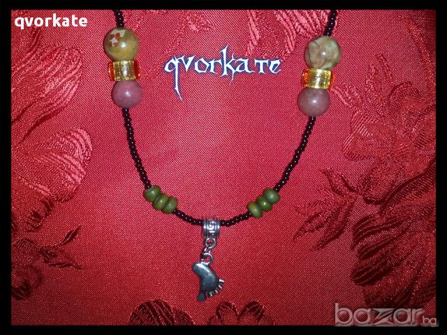 Колие с краче, снимка 2 - Колиета, медальони, синджири - 15968986