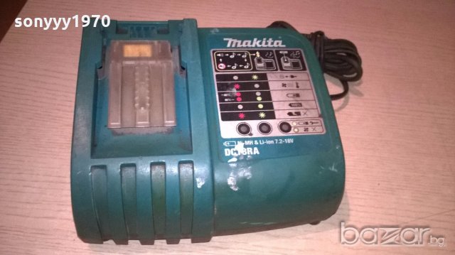 Makitta dc18rat-ni-mh & li-ion charger 7.2-18v/9amp-внос швеицария, снимка 3 - Други инструменти - 18198180