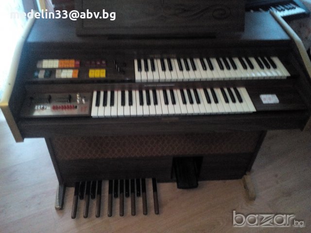 WELSON GRAN FIESTA Италиански аналогов орган 1975 G./клавир,йоника,синтезатор/, перфектен., снимка 7 - Синтезатори - 19012784