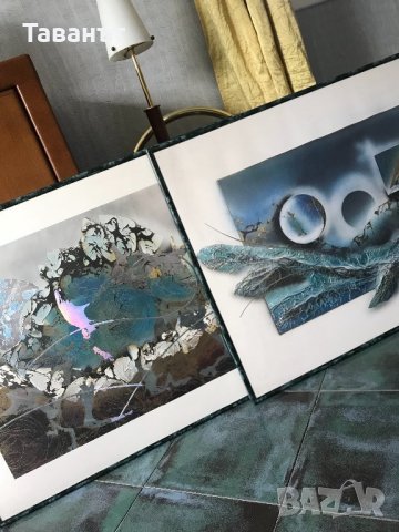 2 арт картини /репродукция/