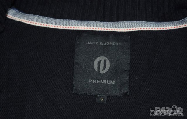Jack & Jones ® Premium мъжка черна жилетка 100% памук , снимка 4 - Пуловери - 23465908