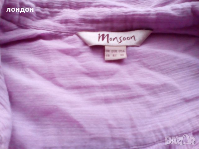 Дамска риза от Лондон на фирма Monsoon London  98, снимка 3 - Ризи - 25718931