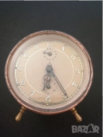 Стар часовник, будилник "Peter". , снимка 6 - Антикварни и старинни предмети - 25856263