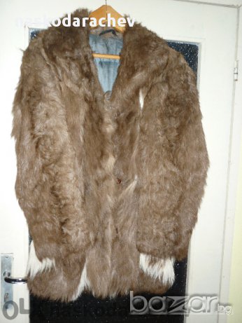Дамски естествен кожен кожух (палто), снимка 10 - Палта, манта - 11873336