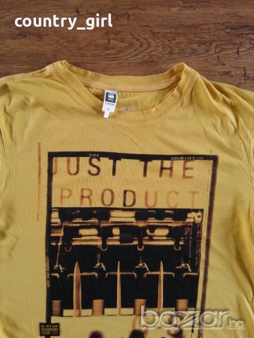 G-star - страхотна мъжка тениска, снимка 4 - Тениски - 21325112