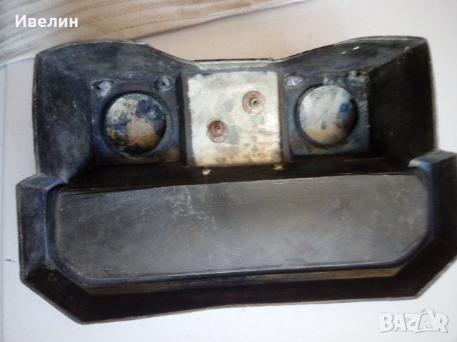 стара метална мастилница, снимка 5 - Антикварни и старинни предмети - 22196341