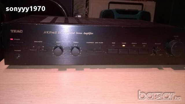 Teac a-x35mkII stereo amplifier-внос швеицария, снимка 5 - Ресийвъри, усилватели, смесителни пултове - 14221847