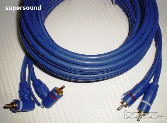 Аудио чинчове за автоусилвател + кабел remote control, снимка 2 - Аксесоари и консумативи - 14046007