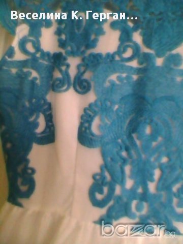 Дантелена рокля за абитуриентки., снимка 3 - Рокли - 17582572
