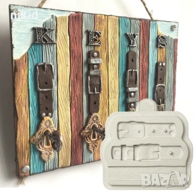 Колани колан с  тока силиконов молд форма декорация украса фондан торта мъфини и др