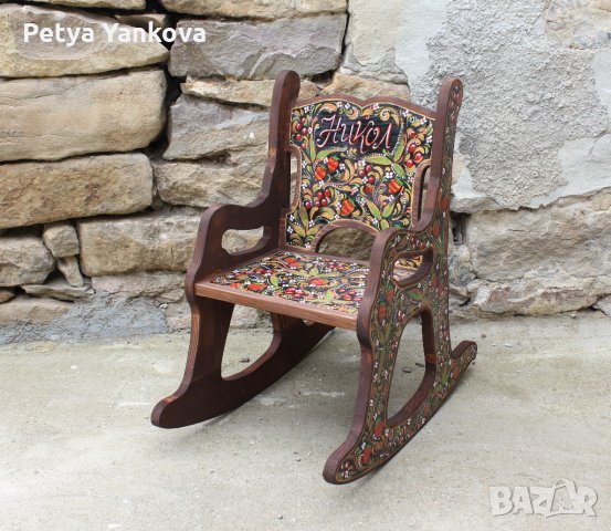 детско люлеещо столче, снимка 2 - Мебели за детската стая - 24973228