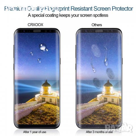 Samsung Galaxy S8 стъклен протектор, снимка 6 - Фолия, протектори - 23089461