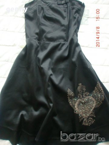 ONLY черна парти рокличка 36 размер, намалена цена, снимка 3 - Рокли - 8439773