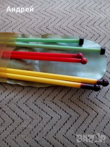 Стари игли за плетене #3, снимка 3 - Антикварни и старинни предмети - 25467558