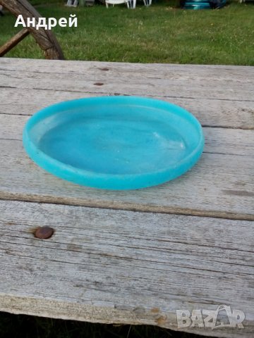 Стар летящ диск, снимка 2 - Антикварни и старинни предмети - 26189122