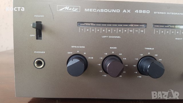 Metz Mecasound AX 4960, снимка 3 - Ресийвъри, усилватели, смесителни пултове - 25479243