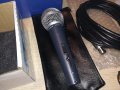 shure beta sm58s микрофон с кабел и кеис и стоика-от швеицария, снимка 3