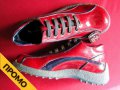 Детски обувки Geox, лачена повърхност, номер 35, червени, снимка 1 - Детски маратонки - 12863541