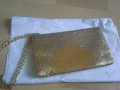 Чанта DKNY Donna Karan Sparkling Apple Clutch Evening Bag, оригинал, снимка 10