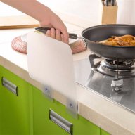 пластмасов предпазител протектор домакински кухненски срещу пръскане вода и мазнина мивка, снимка 3 - Други - 15419021