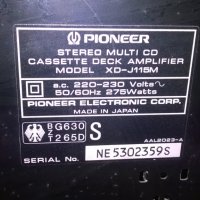 pioneer-ampli+cd+tuner+deck-made in japan-внос швеицария, снимка 17 - Ресийвъри, усилватели, смесителни пултове - 22746610