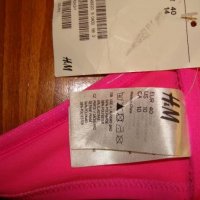 Продавам нов бански костюм H&M ,розов No 38 EUR, 12 UK , снимка 5 - Бански костюми - 19963080