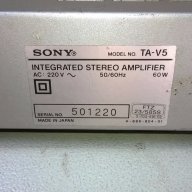 sony ta-v5 stereo amplifier-made in japan-внос швеицария, снимка 9 - Ресийвъри, усилватели, смесителни пултове - 18181667