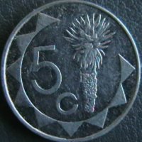5 цента 1993, Намибия, снимка 1 - Нумизматика и бонистика - 25451957