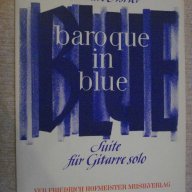 Книга "baroque in blue-Suite für Gitarre solo-A.Asriel"-8стр, снимка 1 - Специализирана литература - 15947901