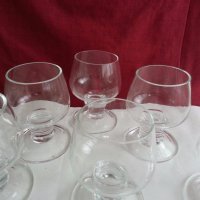  Стъклени чаши за ракия коняк  аперитив, снимка 9 - Антикварни и старинни предмети - 20243915
