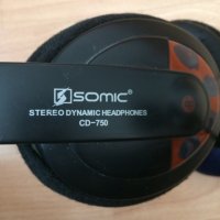 Слушалки SOMIC Stereo Dynamic Headphone CD-750, снимка 4 - Слушалки и портативни колонки - 23735565