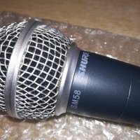 shure sm58-професионален качествен микрофон, снимка 8 - Микрофони - 21109523