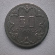 50 сефа франка-Централни африкански щати,1977 г., Е-Камерун 25L, снимка 2 - Нумизматика и бонистика - 14502319
