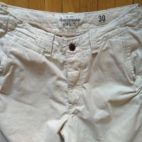 Намалени Abercrombie&Fitch бежови къси панталони мъжки, снимка 2 - Къси панталони - 21734215