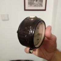 Немски механичен настолен часовник, снимка 2 - Антикварни и старинни предмети - 22998589