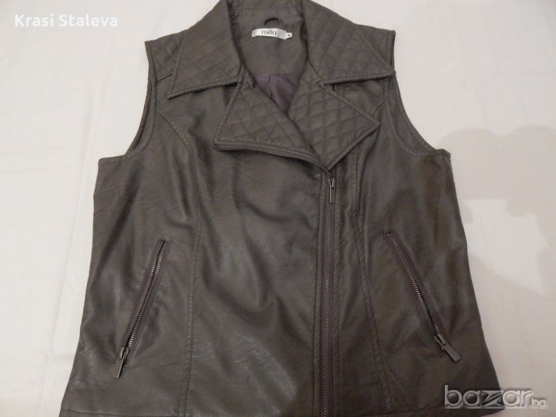 Кожено елече М размер, снимка 1