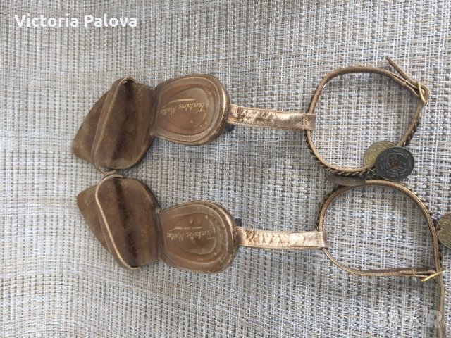 Леки красиви сандали ,ест кожа, снимка 4 - Сандали - 24998188