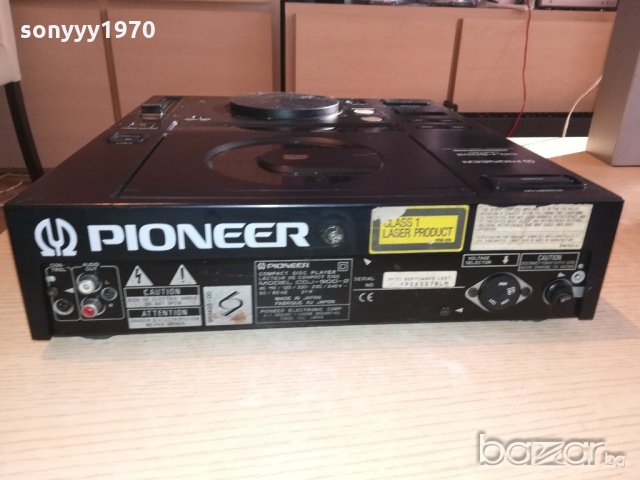 pioneer cdj-500ll limited professional cd-made in japan-от франция, снимка 5 - Ресийвъри, усилватели, смесителни пултове - 20255079