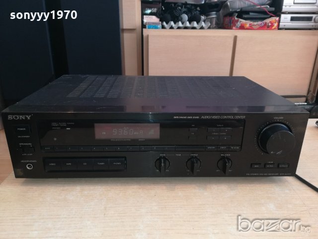 sony str-av370x-stereo receiver-внос от франция, снимка 3 - Ресийвъри, усилватели, смесителни пултове - 20891955