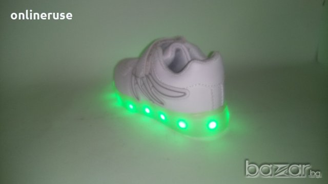 Детски маратонки светещи (крила) USB - зареждане, снимка 10 - Детски маратонки - 19136172
