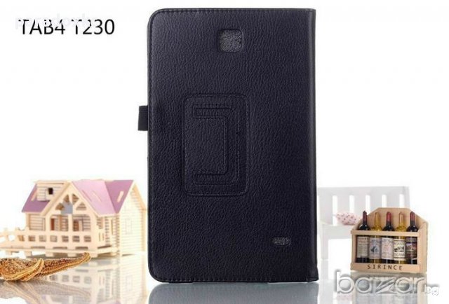 Кожен калъф за таблет Samsung Galaxy Tab 4 7.0 T230 , снимка 3 - Таблети - 10546481