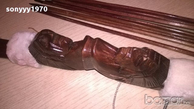 Ретро колекция-нов лък с 10 стрели-106см-внос швеицария, снимка 13 - Антикварни и старинни предмети - 17286080