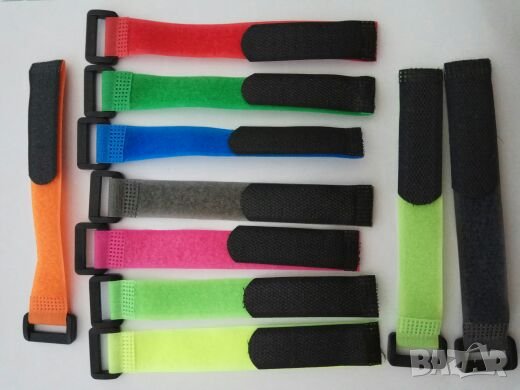 10 броя,Велкро лента за въдици,риба,риболов, снимка 2 - Екипировка - 26143320