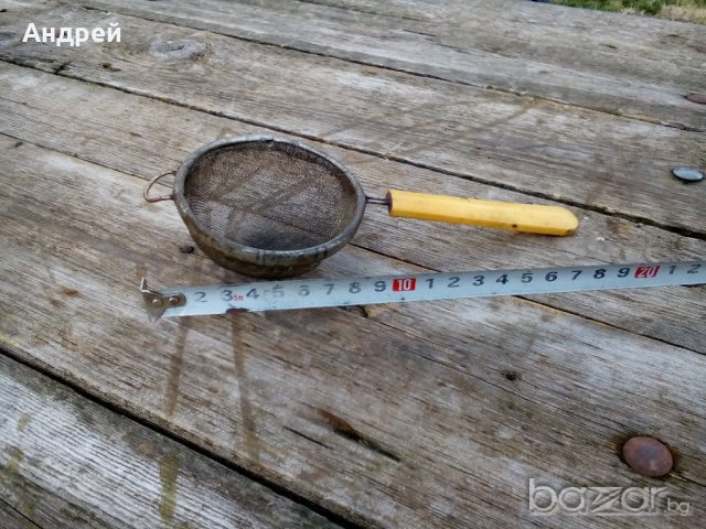 Цедка,цедилка, снимка 3 - Антикварни и старинни предмети - 19192526