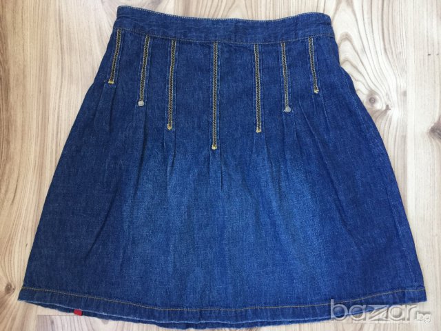 Детска дънкова пола ESPRIT оригинал, за 158см., отлично състояние, като нова, снимка 3 - Детски рокли и поли - 17764411