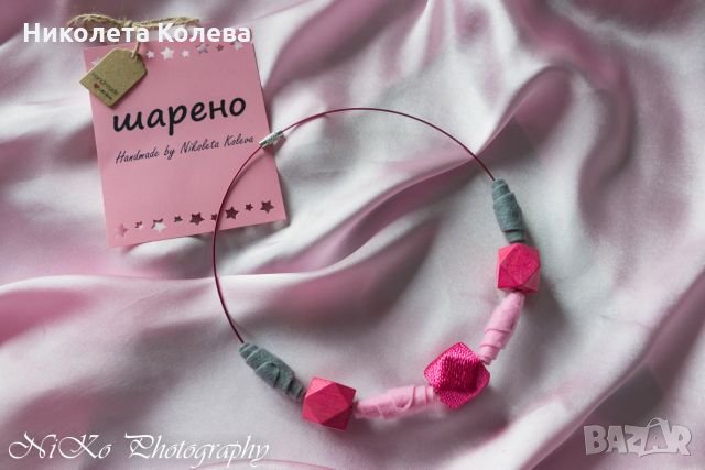 Дамски колиета ръчна изработка, снимка 4 - Колиета, медальони, синджири - 25322940